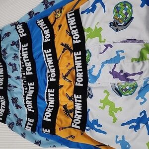 Boys size 8 boxer shorts Fortnite set of 4
